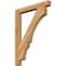 Ekena Millwork Balboa Block Rough Sawn Bracket, Western Red Cedar, 4"W x 36"D x 48"H BKT04X36X48BOA05RWR - alternate 1